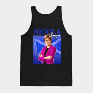 Nicola Sturgeon Retro Tank Top